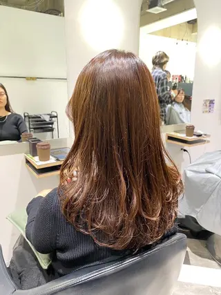 ロング 似合わせカット 銀座/アライ カズヤのヘアスタイル
