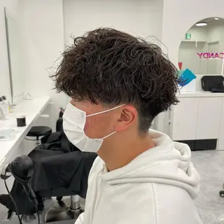 ショート カラー パーマ 🔷横浜/メンズ TAKUMI🔷のヘアスタイル