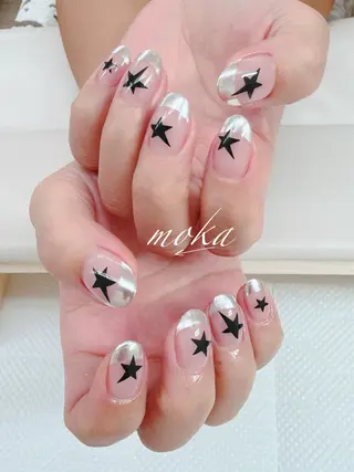 ネイル 胡蝶蘭レディースサロ ンNailMOKAのネイルデザイン