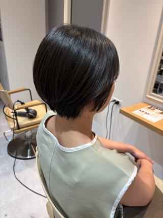 ショート 藤田 小波のヘアスタイル