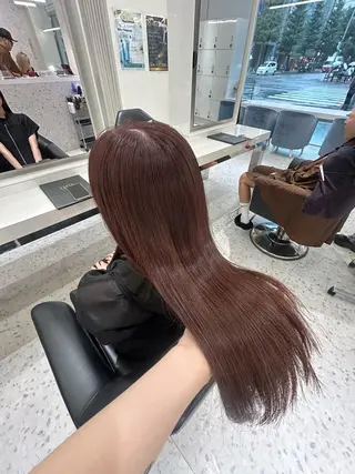 ロング カラー ‎ 𝐑𝐈𝐎ྀིのヘアスタイル