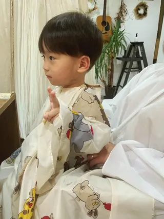 ショート メンズ キッズ 佐藤 美咲のヘアスタイル