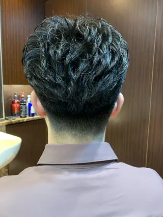 ショート メンズ 杉本 翔希のヘアスタイル