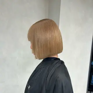 ミディアム カラー 【🦋綺麗めハイトー ン🦋】suzunoのヘアスタイル