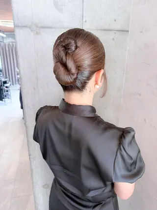 ヘアアレンジ はやしほのか｜ ヘアセット×カラーのヘアスタイル