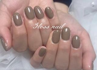 ネイル みゆ🐰 Gloss nailのネイルデザイン