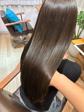 ロング カラー RINNO🌷透明感 カラー/髪質改善のヘアスタイル