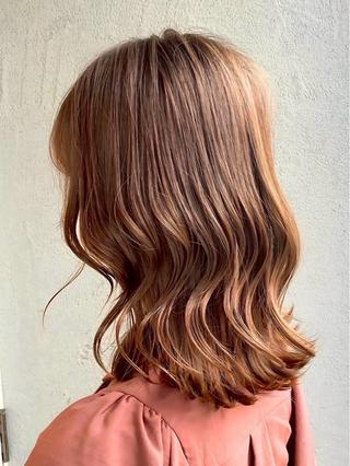 ミディアム カラー Venus倉敷店 大源のヘアスタイル