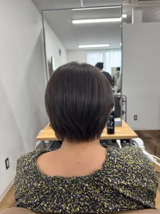 ショート カラー miu-YUCCA モデル様募集中のヘアスタイル