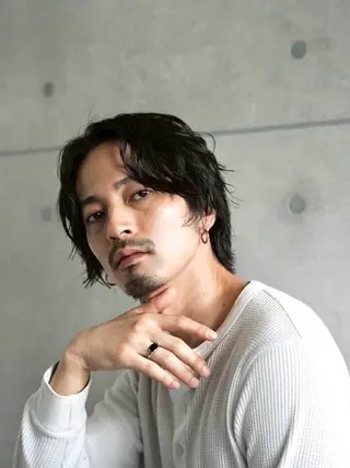 セミロング パーマ メンズ メンズサロン kiyoのヘアスタイル