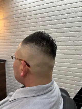 ショート メンズ 上田 美羽のヘアスタイル
