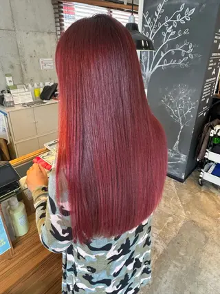 ロング カラー 木藤 美朝のヘアスタイル