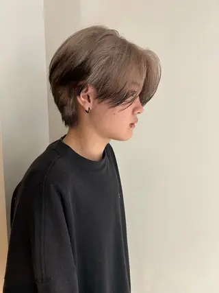 ショート カラー ボブ/レイヤー ケンショウのヘアスタイル