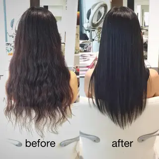 ロング カラー パーマ 【 DIPTH 】 代表コウキ🥇のヘアスタイル