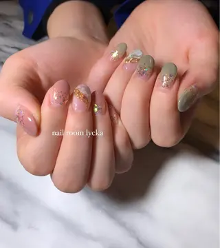 ネイル ネイルルームリッカ 𝐦𝐚𝐲𝐮のネイルデザイン