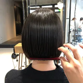ショート すきバサミを使わない カット✂️✨郡司泰之のヘアスタイル