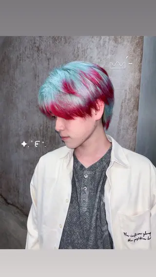 ショート カラー デザインカラー /rioのヘアスタイル