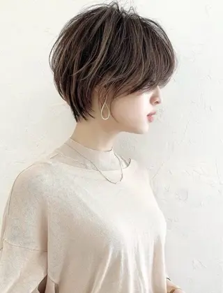 ショート カラー 表参道/ショート特化 /似合わせ/荒砂のヘアスタイル