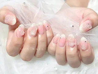 ネイル SUN nail上本町のネイルデザイン