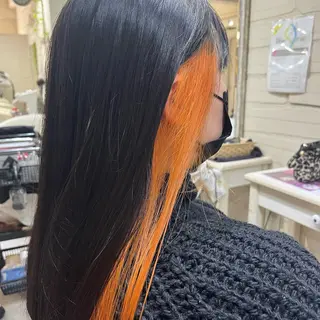 ロング カラー カラー職人 なかもと たつひろのヘアスタイル