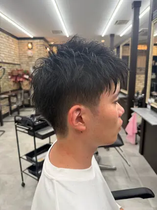 メンズ メンズパーマ 本田 有里のヘアスタイル