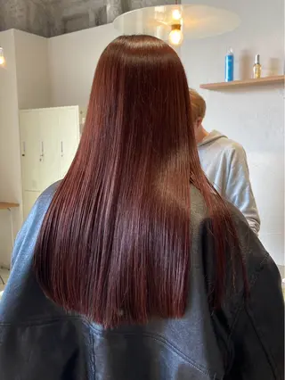 ロング カラー 谷口 舞のヘアスタイル