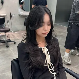 ロング 韓国特化🇰🇷千葉 /レイヤーカット竜生のヘアスタイル