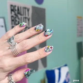 ネイル posa nail モエミのネイルデザイン