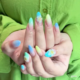 ネイル posa nail モエミのネイルデザイン
