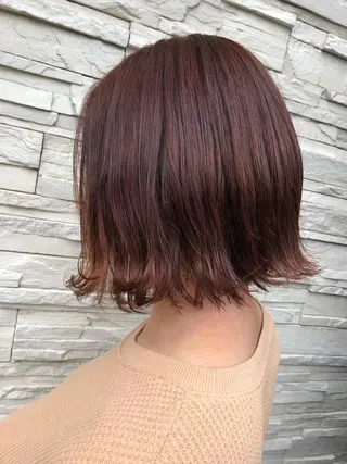 ショート ナチュラルスタイル/ 透明感カラー/比嘉のヘアスタイル