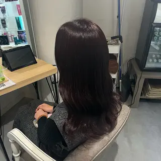 セミロング カラー sayuri /大阪・心斎橋美容師のヘアスタイル