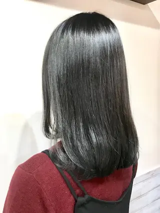セミロング パーマ 女性専用サロン 【中崎町】ゆきみのヘアスタイル