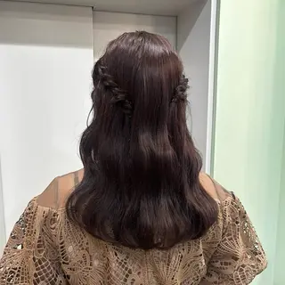 ヘアアレンジ 横浜🇰🇷韓国ヘア 垢抜け艶カラーヘアメのヘアスタイル
