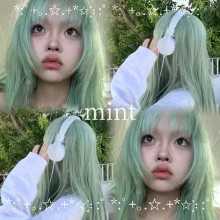 カラー 💎トレンドカラー 💎桃羽のヘアスタイル