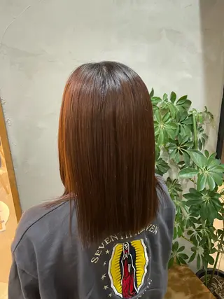 ミディアム la fith hinaのヘアスタイル