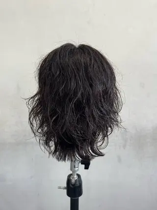 パーマ 檜木 奈央のヘアスタイル
