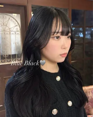 カラー Ly hair / nanoha🤍のヘアスタイル