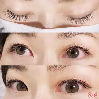 マツエク・マツパ 【&é アンドイー】 河本絵美のマツエク・マツパデザイン