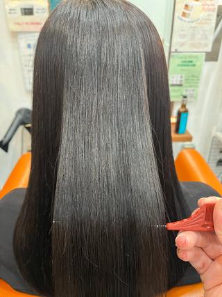 セミロング 佐藤 宰 OZ桑野店のヘアスタイル