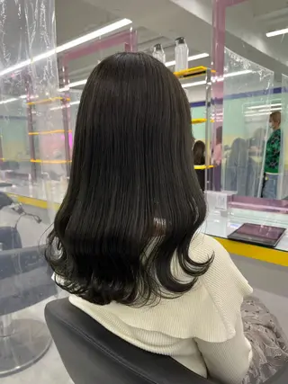 ロング 🪞透明感カラー🫧 縮毛矯正🥇かずきのヘアスタイル