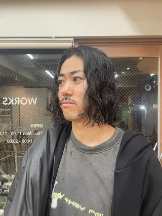 パーマ メンズ 🌏kaisei yamada🌏のヘアスタイル