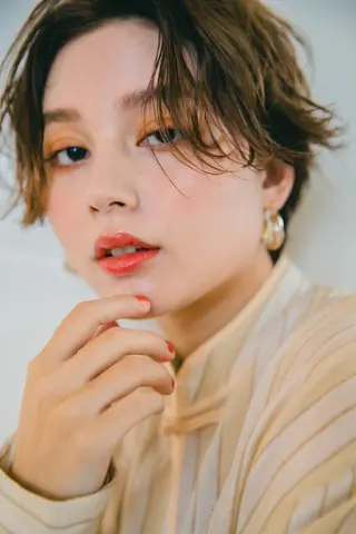 ショート ヘアアレンジ カラー パーマ 🎊LUZ🎊_公 式_🩵髪質改善🩵のヘアスタイル