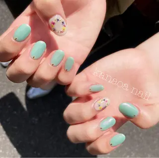 ネイル 地爪育成💅 kanaoanailのネイルデザイン