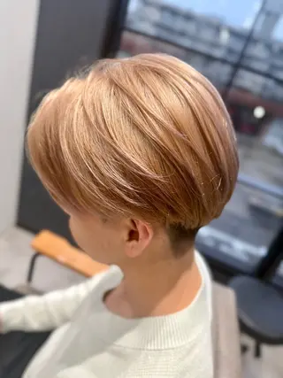 ショート カラー 🌺レイヤー/艶髪 海外ヘア🌺舟橋瑞稀のヘアスタイル