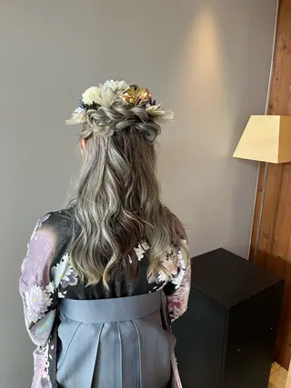 ロング カラー 浅野 ダイジロウのヘアスタイル