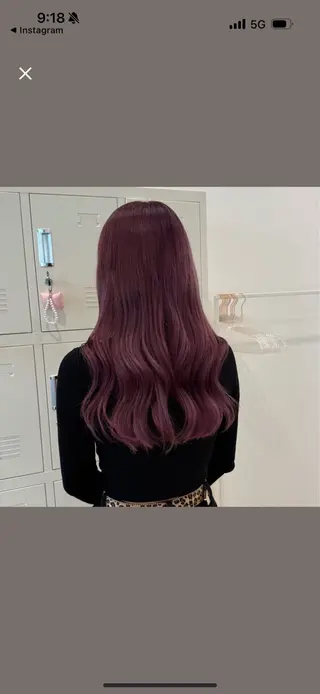 ロング ハイトーン/艶 ♡ayana♡のヘアスタイル