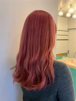 ロング 🇨🇳ハイトーン ワンホン🇰🇷ななのヘアスタイル