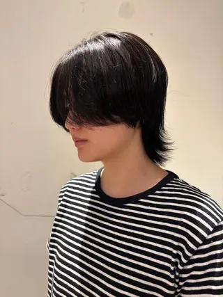 ミディアム ユウヒ <レイヤー·パーマ>のヘアスタイル