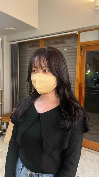 カラー 髪質改善カラー cipre 唯舞のヘアスタイル