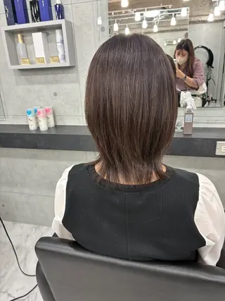 ミディアム Endearing 🌟銀座のヘアスタイル